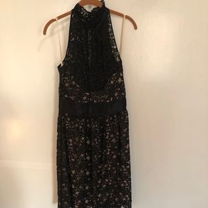 Banana Republic Lace Halter Dress, Sz 6